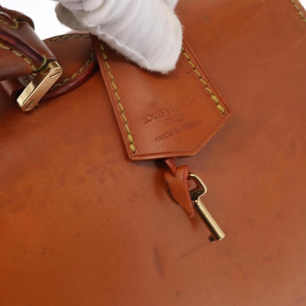 LOUIS VUITTON Nomad Leather Robust 1 Business Bag Beige M85390 LV Auth 153647 - Picture 10 of 16